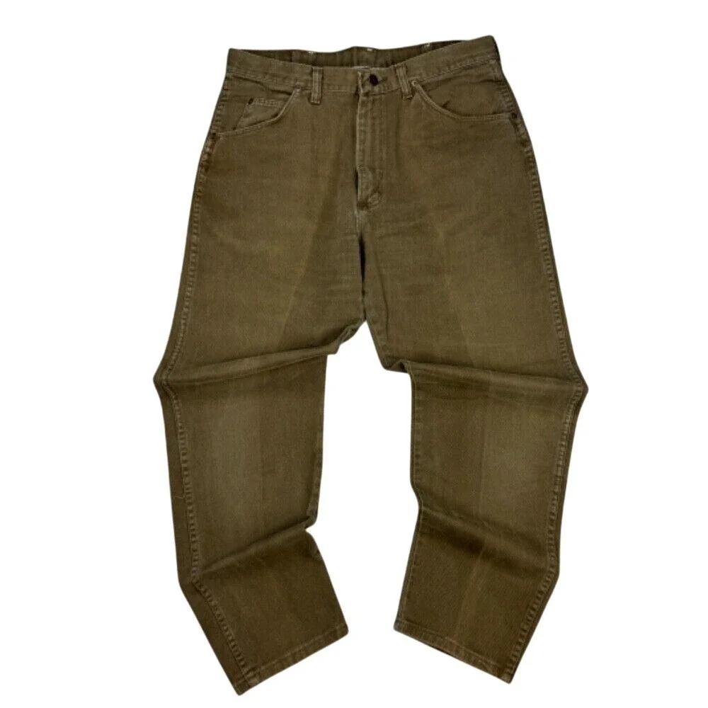 Vtg 90s USA Wrangler Jeans Relaxed‎ Fit Faded Jeans Size 36x30 Actual (32x30)